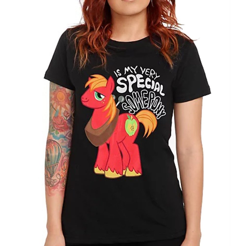 🆕MLP Big Mac is My Very Special Somepony T-Shirt